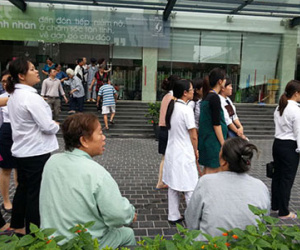 Cháy trong bệnh viện Lão khoa Trung ương