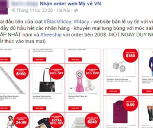 Dân buôn Việt đặt hàng Black Friday trước cả tháng