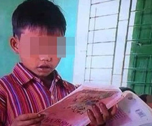 Học sinh cầm sách ngược đọc trôi chảy trên VTV: "Sẽ cho kiểm tra lại"