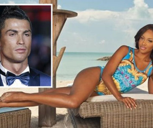 C. Ronaldo dính nghi án qua đêm với Hoa hậu