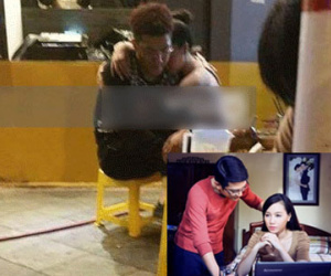 Chí Nhân bị bắt gặp ôm ấp MC Minh Hà giữa nơi đông người dù đã có vợ con