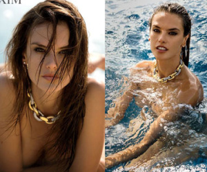 Thiên thần Victoria Secret táo bạo nude 100% trên bìa tạp chí