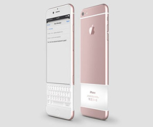 Bản dựng iPhone 7 lấy cảm hứng từ BlackBerry Priv