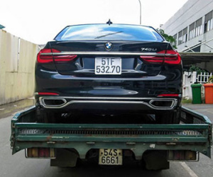 BMW 740Li đời mới đầu tiên ra biển số tại Việt Nam