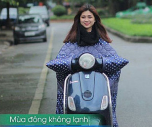 Bạn trai nói gì khi người yêu mặc áo "chăn bông" ra đường?