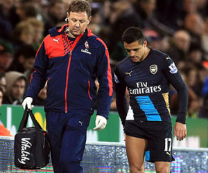 Mất thêm Sanchez và Koscielny, Arsenal khủng hoảng lực lượng trầm trọng
