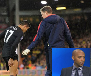 Sanchez chấn thương, Henry chỉ trích Wenger