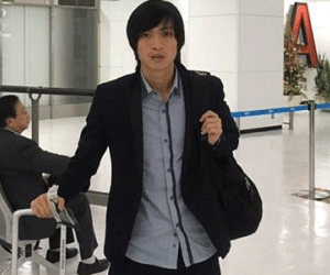 Tuấn Anh khoác áo Yokohama thi đấu với đội của New Zealand