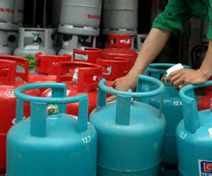 Giá gas tăng thêm 16.500 đồng/bình 12kg