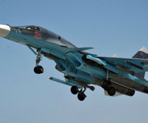 Tiêm kích bom Su-34 Nga lần đầu mang tên lửa không đối không ở Syria