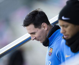 Messi và Ronaldo cùng nhau nghỉ ngơi tại Cup nhà Vua TBN