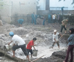 Phát hiện nhiều hài cốt liệt sĩ khi đào móng nhà
