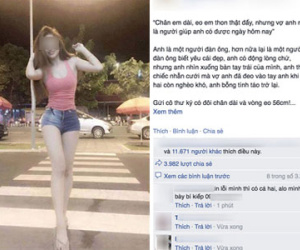 Cô thư ký chân dài, vòng eo 56cm và câu chuyện bất ngờ