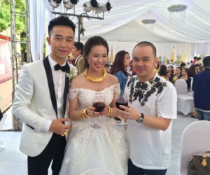 Đám cưới xa hoa của con trai đại gia sở hữu biệt thự gà vàng