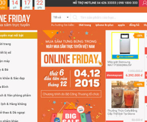 Website Ngày mua sắm trực tuyến bị sập vì quá tải