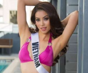 Phạm Hương được bình chọn là thí sinh mặc bikini đẹp nhất