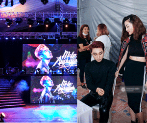 Thiều Bảo Trâm công khai đến ủng hộ liveshow của Sơn Tùng M-TP