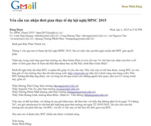 Vụ "nói xấu trường": Khổ vì email ngày "Cá Tháng Tư"