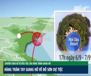Đại tiệc quy tụ 500 giang hồ có các "anh chị" ở nước ngoài