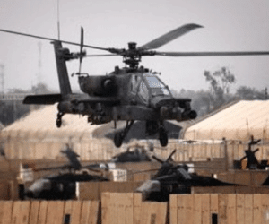 Báo Anh: Mỹ sẽ sa lầy nếu đưa Apache tham chiến
