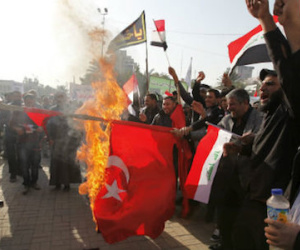 Biểu tình ​phản đối Thổ Nhĩ Kỳ nổ ra ở Iraq