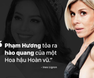 "Bà trùm Hoa hậu" Ines Ligron: "Phạm Hương tỏa ra hào quang của một Hoa hậu Hoàn vũ"
