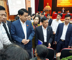 Dân quây tân Chủ tịch Hà Nội bày tỏ bức xúc