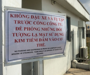 Tin mới vụ "kẻ biến thái" dùng kim tiêm đâm 9 nữ công nhân