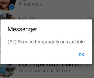 Facebook Messenger lỗi, nhiều người không thể nhắn tin