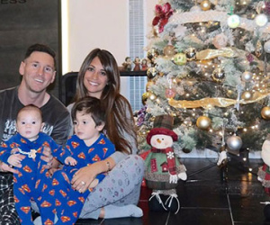 Messi đón Giáng sinh ấm cúng bên gia đình