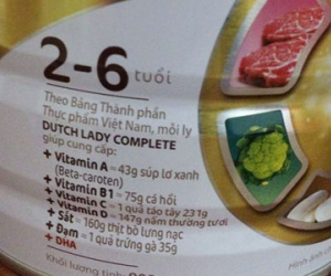 Uống sữa hết nửa tỉ, con vẫn còi dí