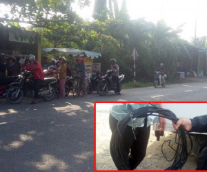 Nghi án cướp giăng dây làm người buôn rau ngã xe tử vong