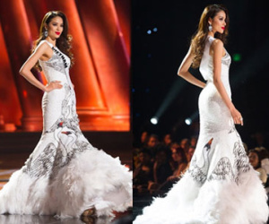 Những bộ váy dạ hội đẹp nhất tại bán kết Miss Universe