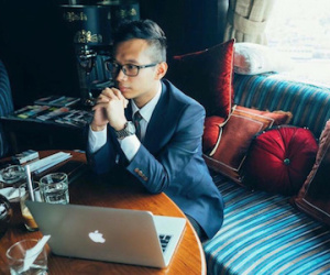 Gặp CEO 9x điển trai, sở hữu chuỗi cửa hàng ăn siêu "hot" ở Hà Nội