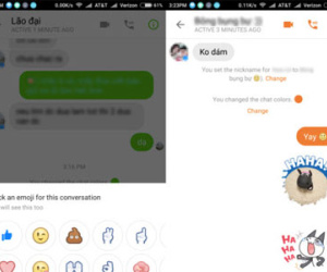 Đặt biệt danh tùy ý trong Facebook Messenger