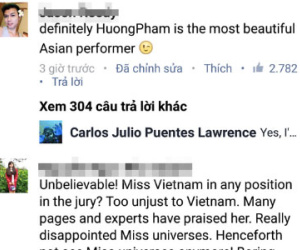 Fan Việt gây ra làn sóng "đấu khẩu" dữ dội trên fanpage Miss Universe