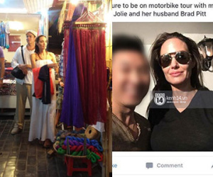 Cặp đôi siêu sao Brad Pitt và Angelina Jolie đang có mặt tại Việt Nam