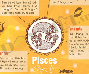 Năm 2016: Tình yêu sẽ đến với Song Ngư