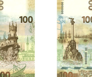 Nga phát hành tiền mới có hình ảnh Crimea