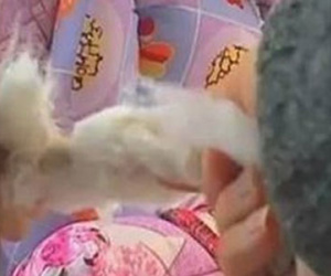 Rùng mình những chiếc chăn bông làm từ rác thải nhà tang lễ
