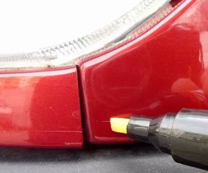 Thực hư loại bút “thần thánh” có thể xóa vết xước trên ô tô