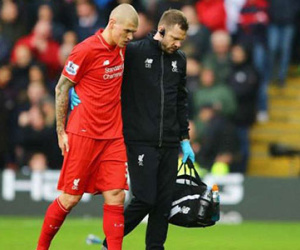 Trụ cột hàng thủ Liverool nghỉ 6 tuần vì chấn thương
