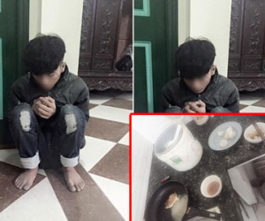 Vào nhà trộm xe máy còn tranh thủ rán trứng ăn cơm cho đỡ đói rồi ... trộm tiếp