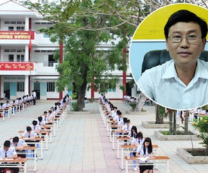 Hiệu trưởng THPT An Dương Vương: Thi ngoài trời để chấm dứt gian lận và tạo tâm lí tốt cho các em
