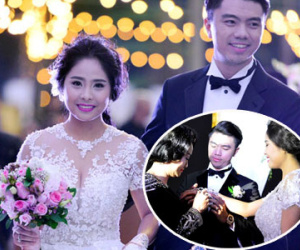 Mẹ chồng tặng ca nương Kiều Anh đồng hồ trong đám cưới