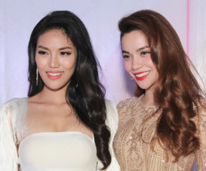 Hồ Ngọc Hà chúc mừng chiến thắng của Lan Khuê