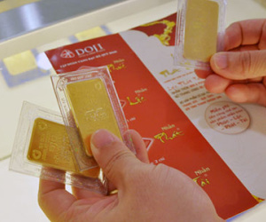 Giá vàng có thể tăng trong tuần cuối năm
