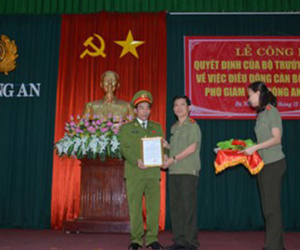 Phó hiệu trưởng làm phó giám đốc Công an TP Đà Nẵng