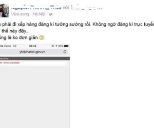 Phụ huynh hoang mang khi hệ thống đăng ký tiêm chủng bị lỗi