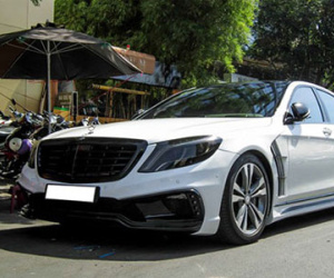 Xe sang Mercedes S500L độ của Cường "Đôla"